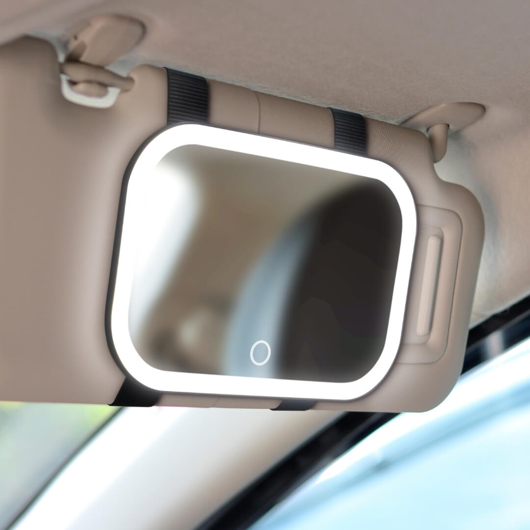Juni 2 Lighted Car Visor Mirror - Image 2
